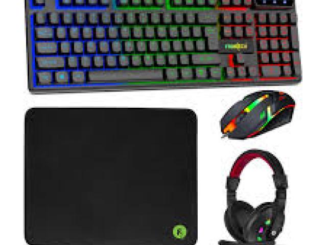 Frontech DRAGON WARRIOR KB-0038P Gaming Combo Kit price in coimbatore