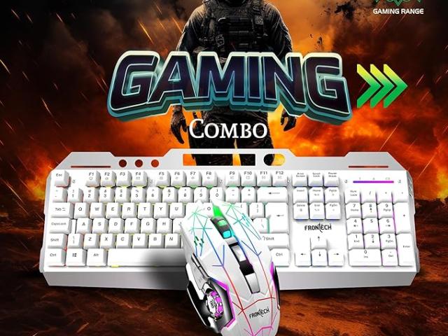 Frontech KB-0025W Wireless Gaming Keyboard and Mouse Combo price in coimbatore