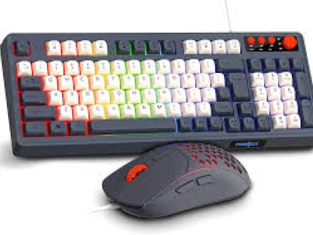 Frontech AERO BLADE KB-0044 Wired Gaming Keyboard and Mouse Combo price in coimbatore
