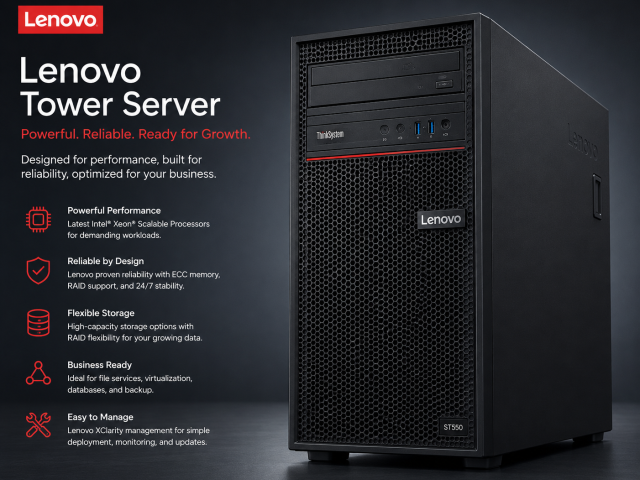 Lenovo Tower Server Best Price in Coimbatore