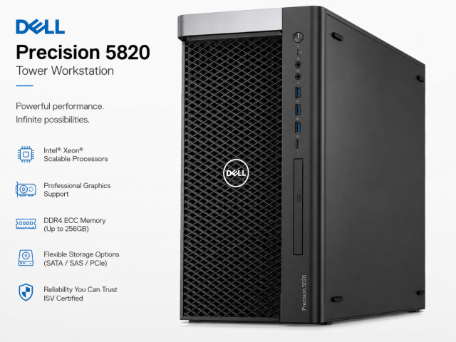 Dell Precision 5820 Tower Workstation Price in Coimbatore