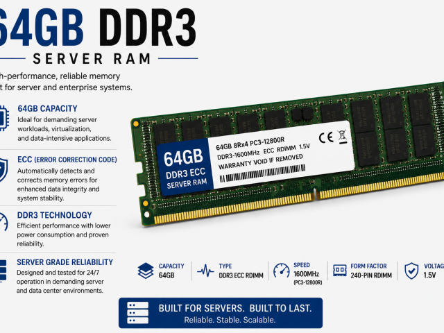 64GB DDR3 Server RAM Price in Coimbatore