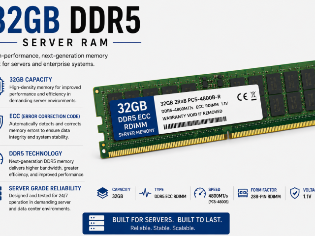 32GB DDR5 Server RAM Best Price in Coimbatore