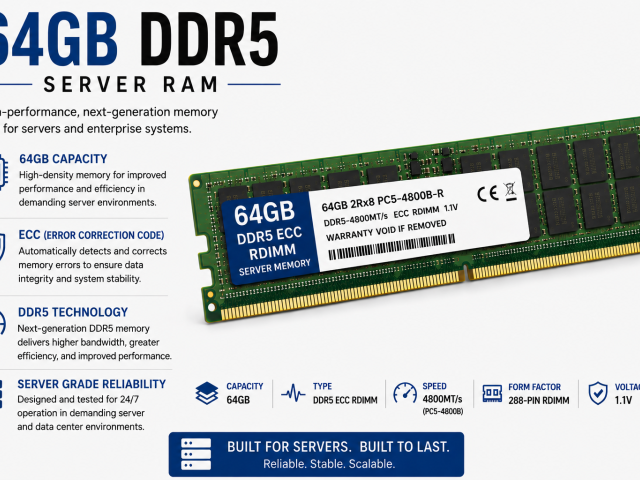 64GB DDR5 Server RAM Price in Coimbatore