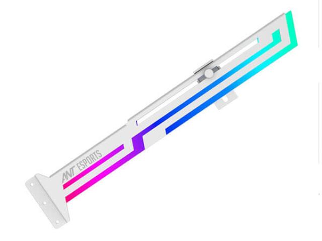 Ant Esports GCB90 ARGB Graphics Card Holder (White) Price In coimbatore
