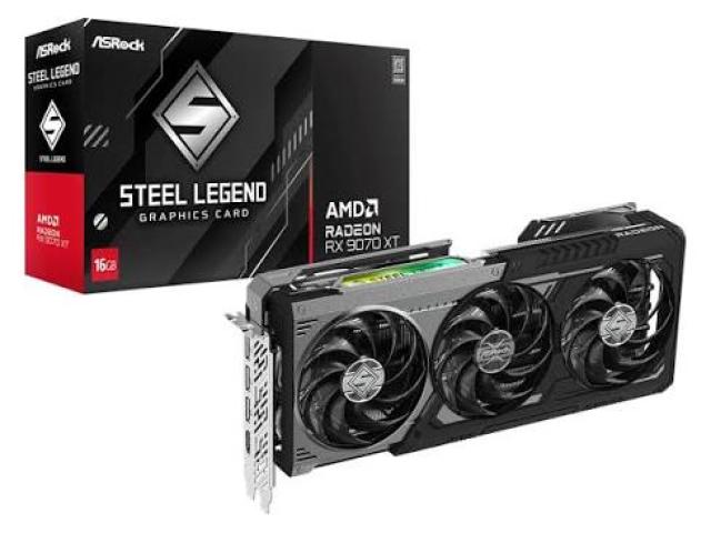 Asrock RX 9070 XT Steel Legend Dark 16GB GDDR6 Graphics Card Price In Coimbatore