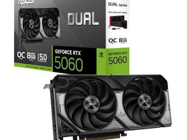 Asus Dual RTX 5060 OC 8GB GDDR7 Graphics Card Price In Coimbatore