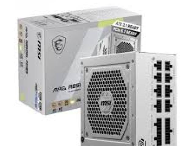MSI MAG A850GL PCIE5 White Gold ATX 3.1 Fully Modular SMPS Price In Coimbatore