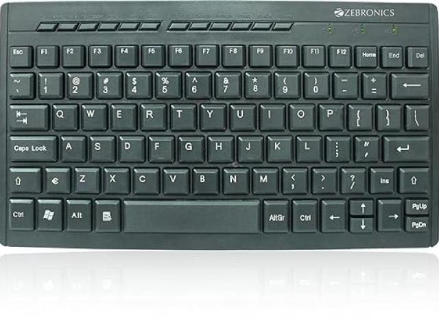 Zebronics ZEB-K04 Mini Multimedia USB Wired Keyboard Price in Coimbatore