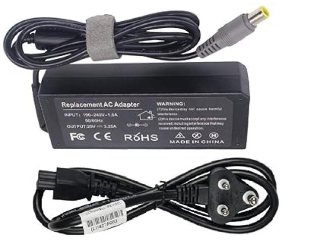 LENOVO 65W 20V 3.25 BIG YELLOW PIN price in coimbatore LENOVO 65W 20V 3.25 BIG YELLOW PIN price in coimbatore