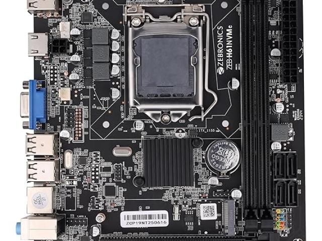Zebronic H61 Motherboard price in coimbatore Zebronic H61 Motherboard price in coimbatore